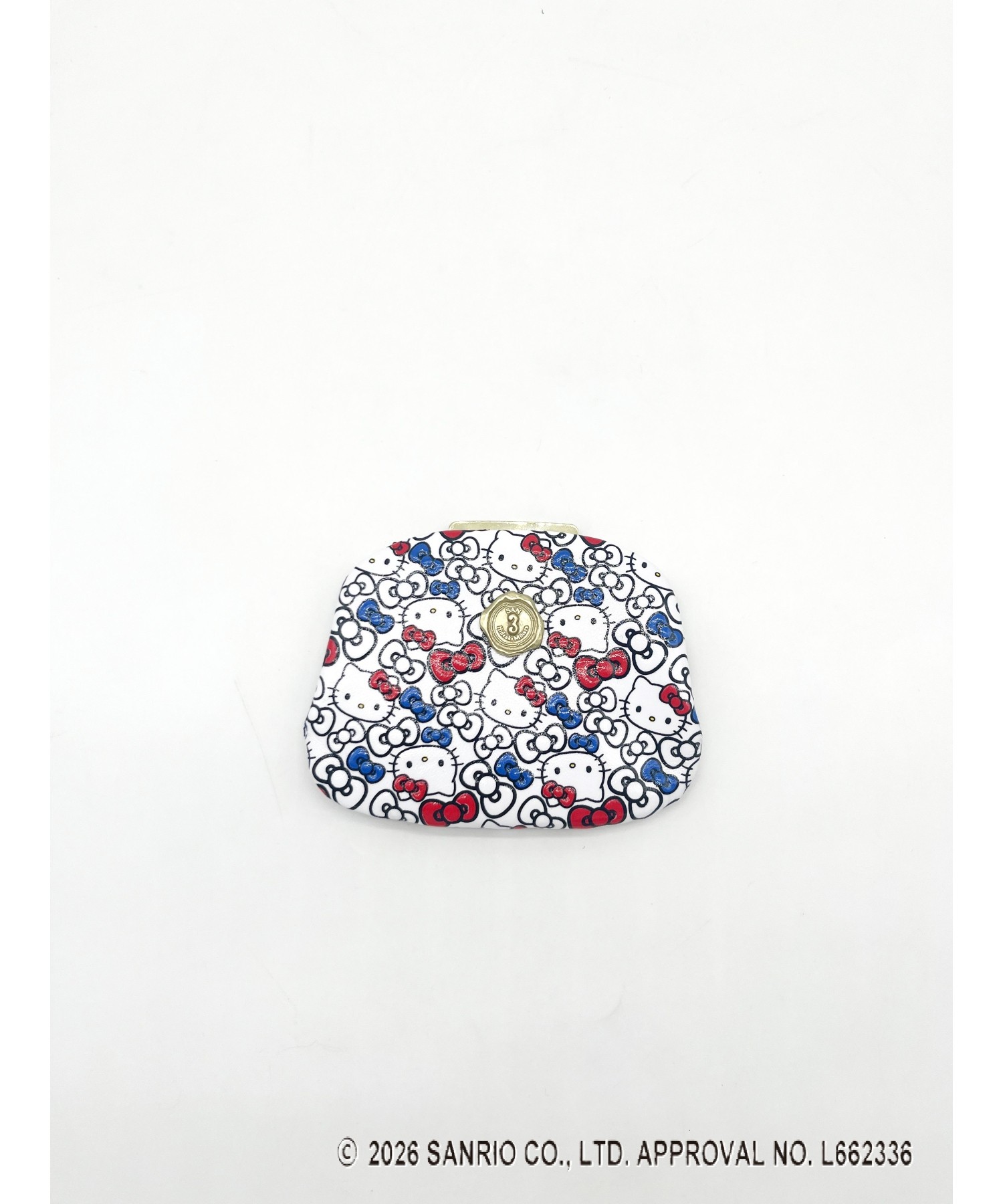 HELLO KITTY×がま口 TRICOLOR