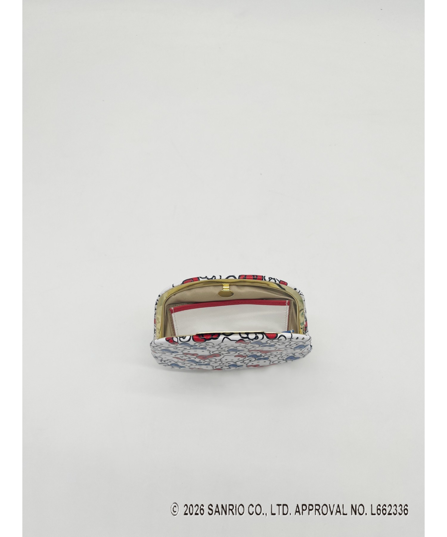 HELLO KITTY×がま口 TRICOLOR