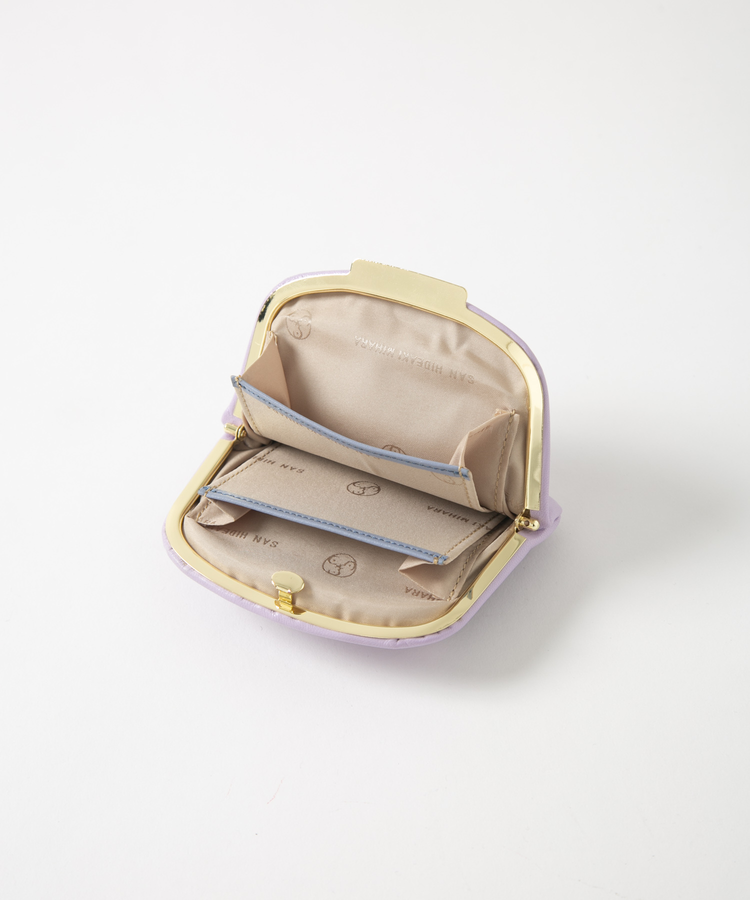 がま口フロントメールポケット財布