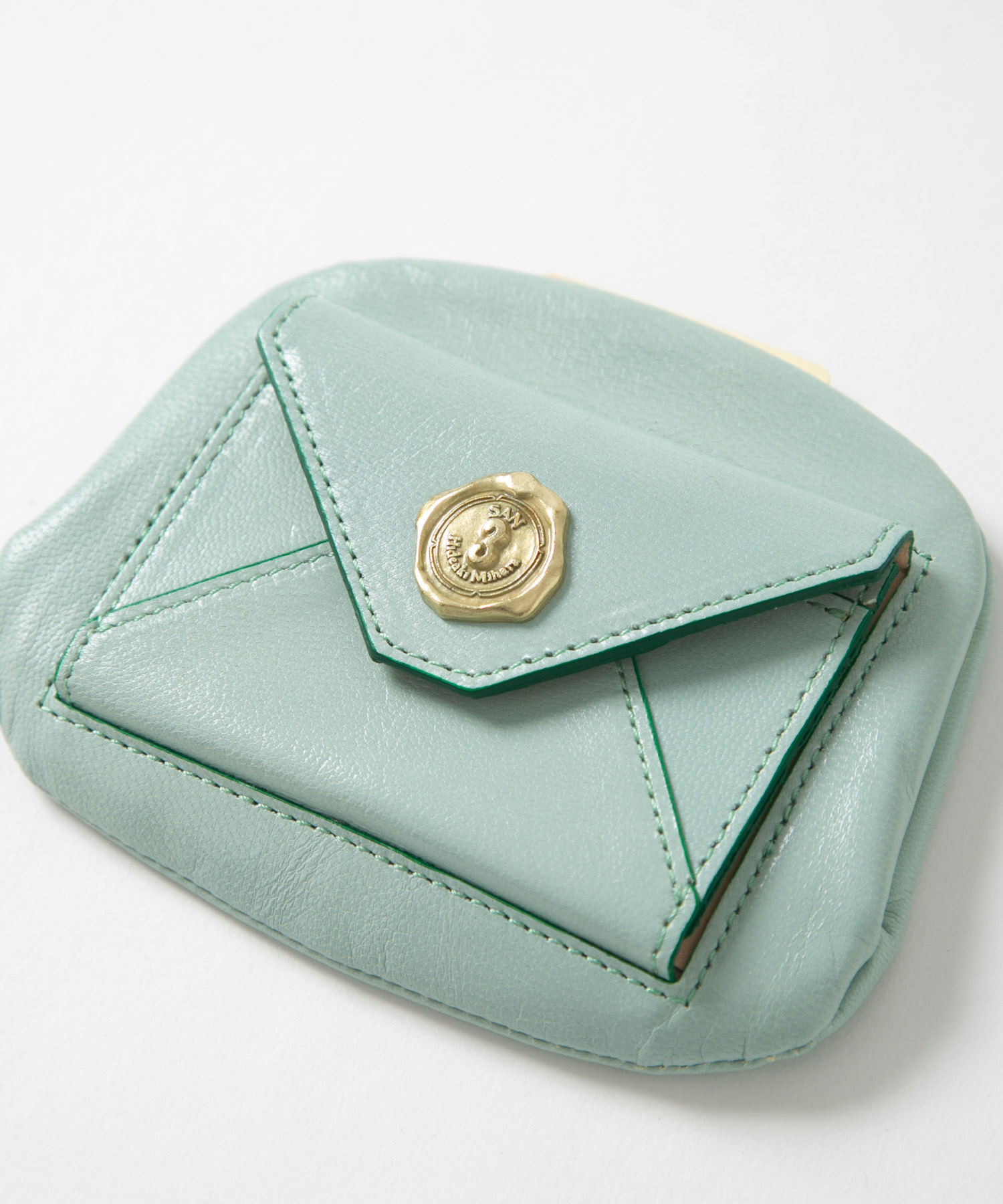 がま口フロントメールポケット財布