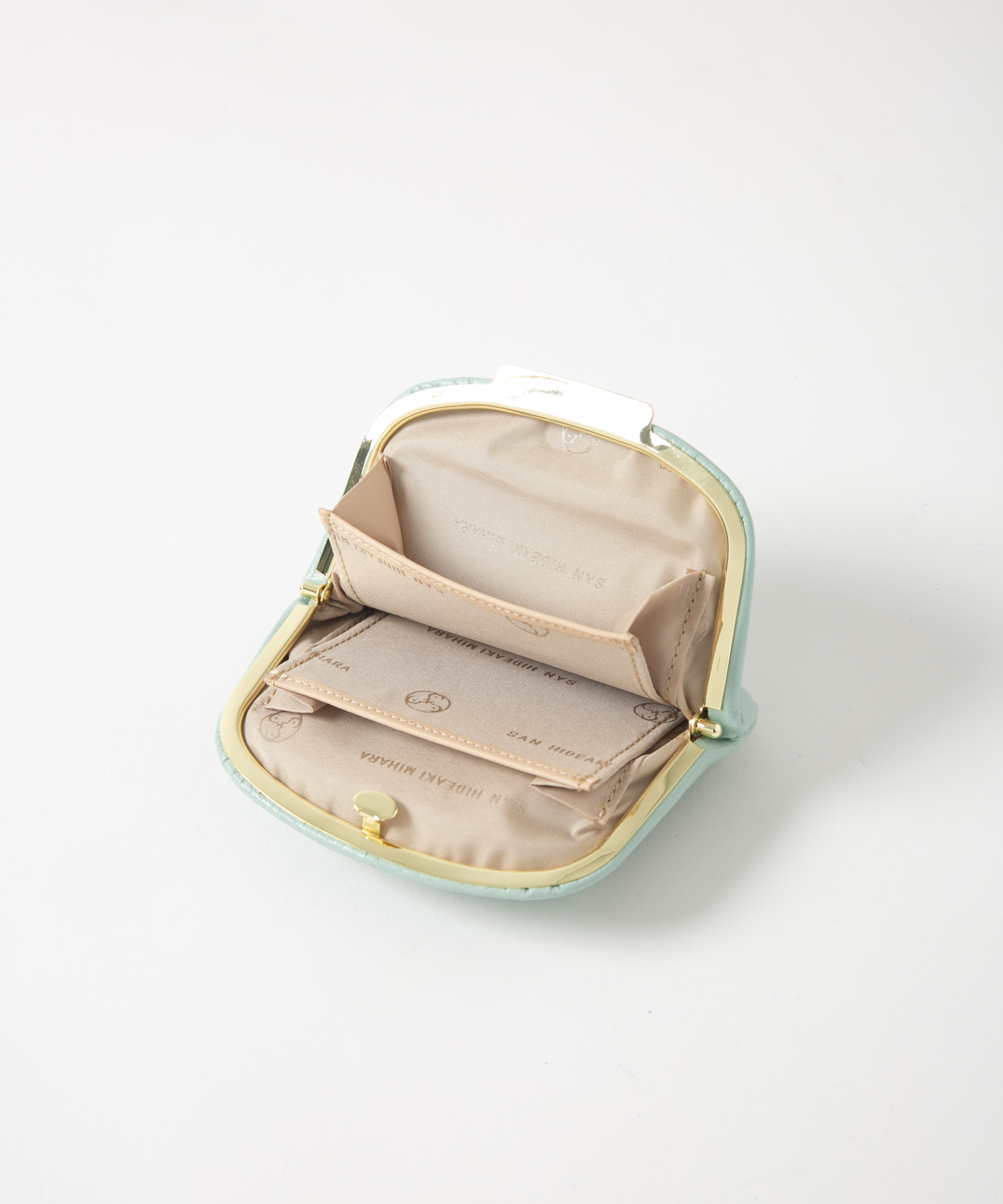 がま口フロントメールポケット財布