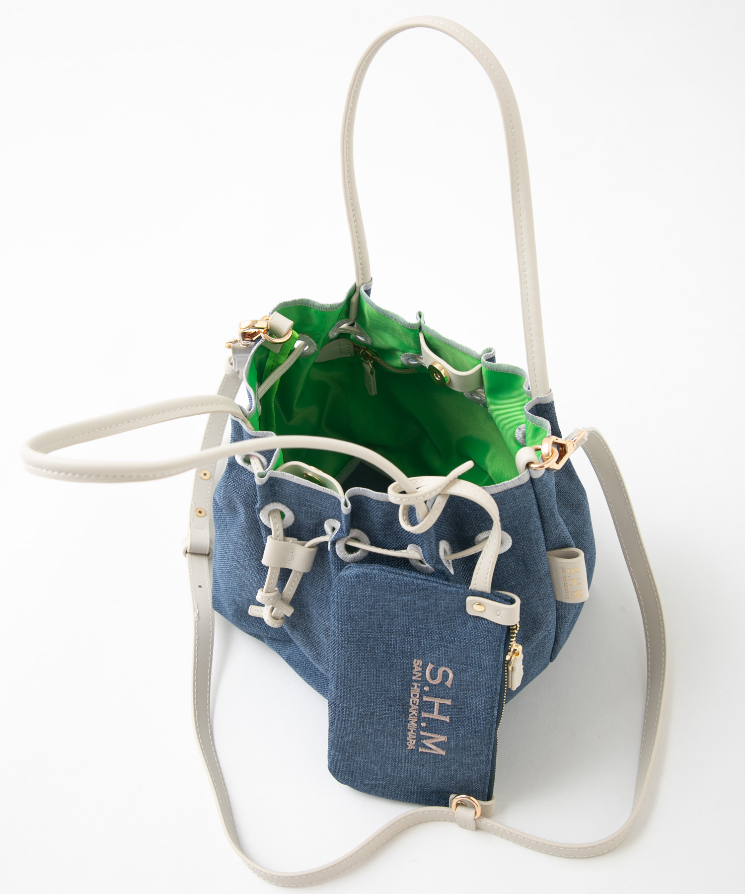 巾着トートバッグ