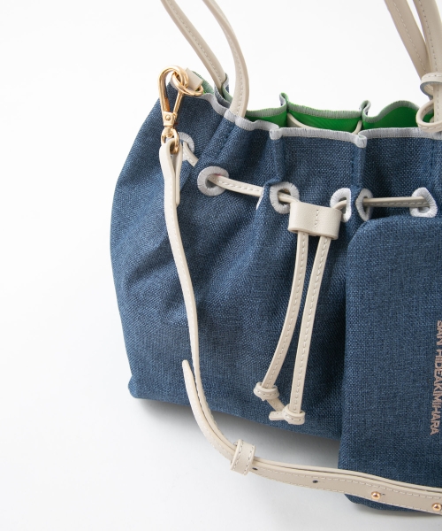 巾着トートバッグ