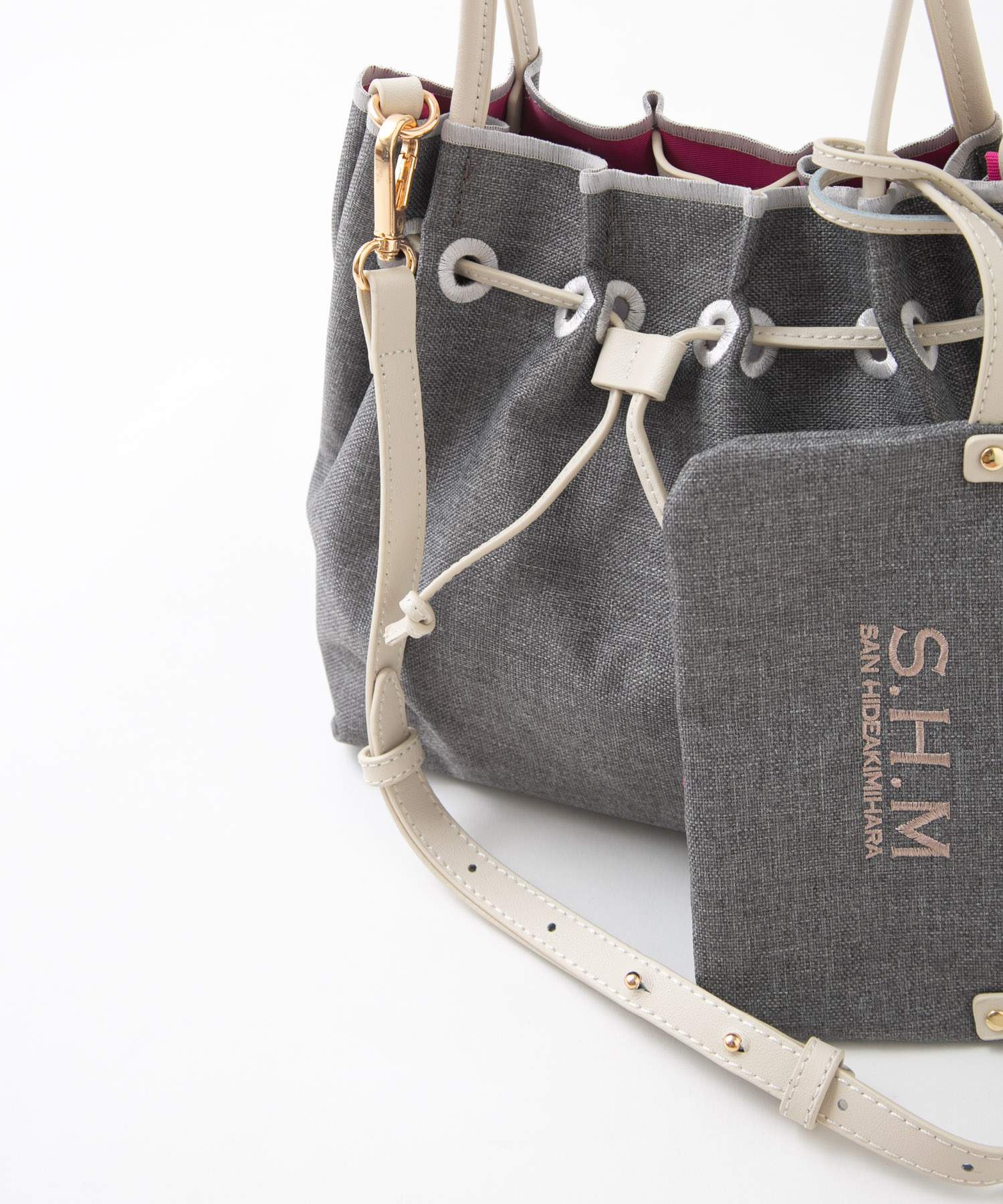 巾着トートバッグ