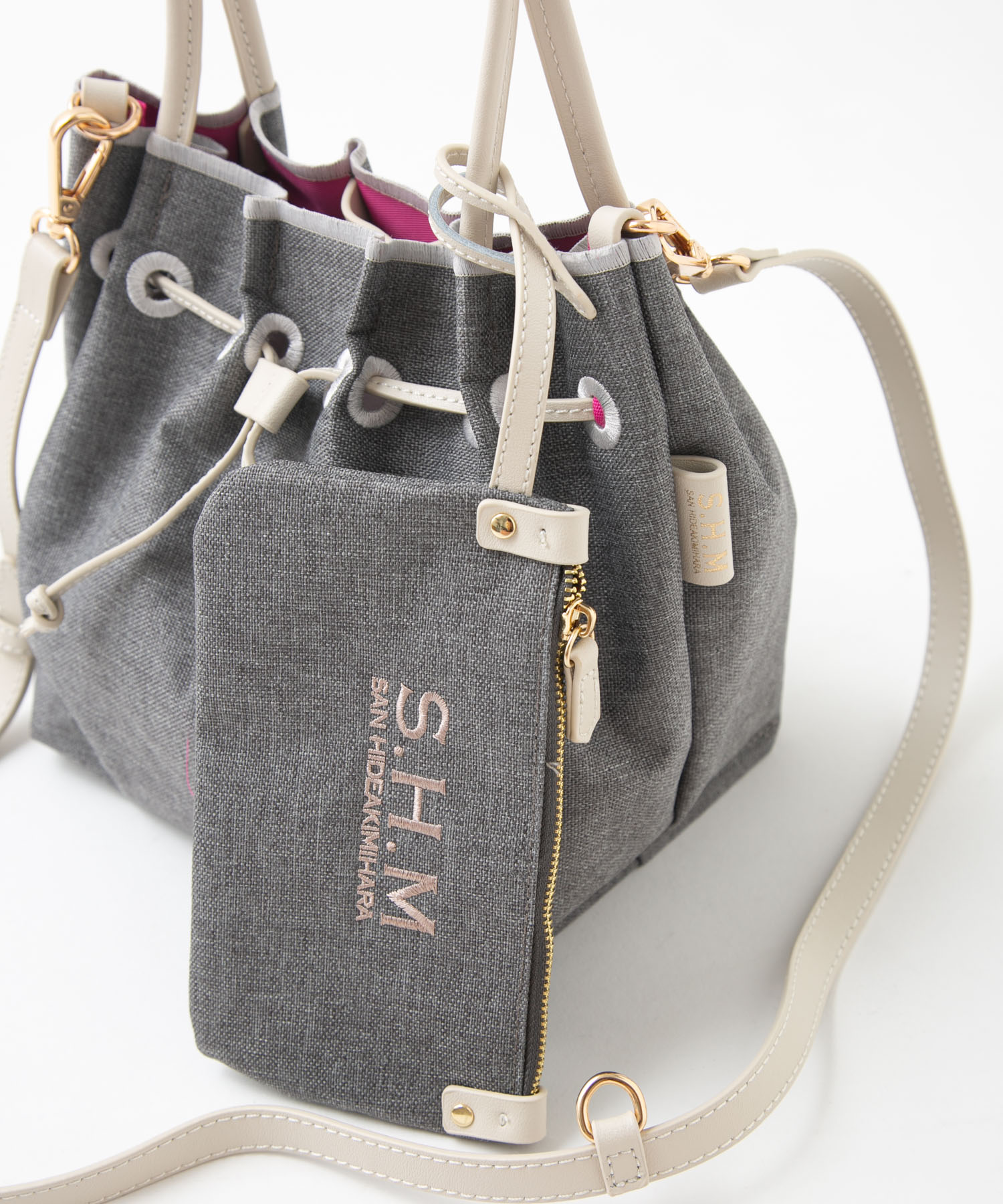 巾着トートバッグ