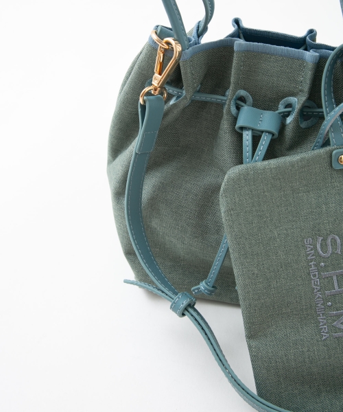 巾着トートバッグ