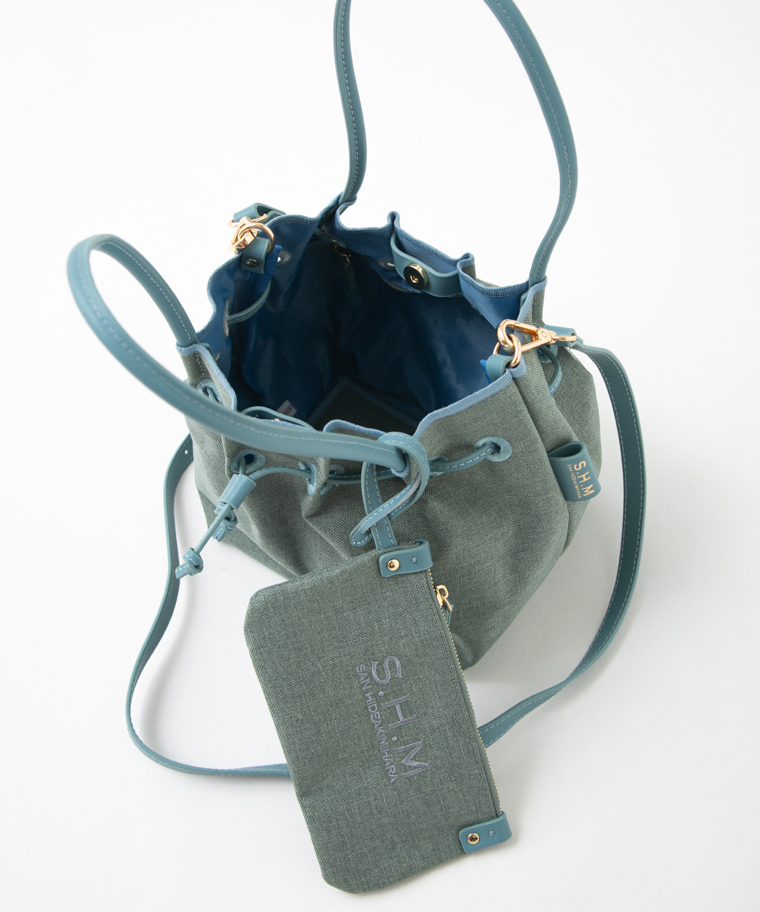 巾着トートバッグ