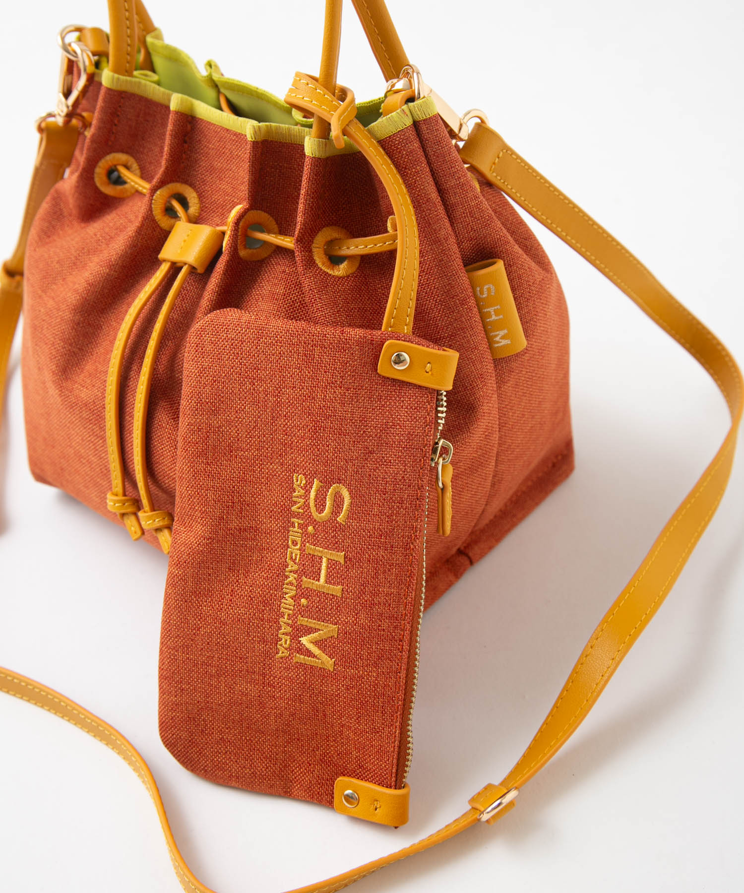 巾着トートバッグ