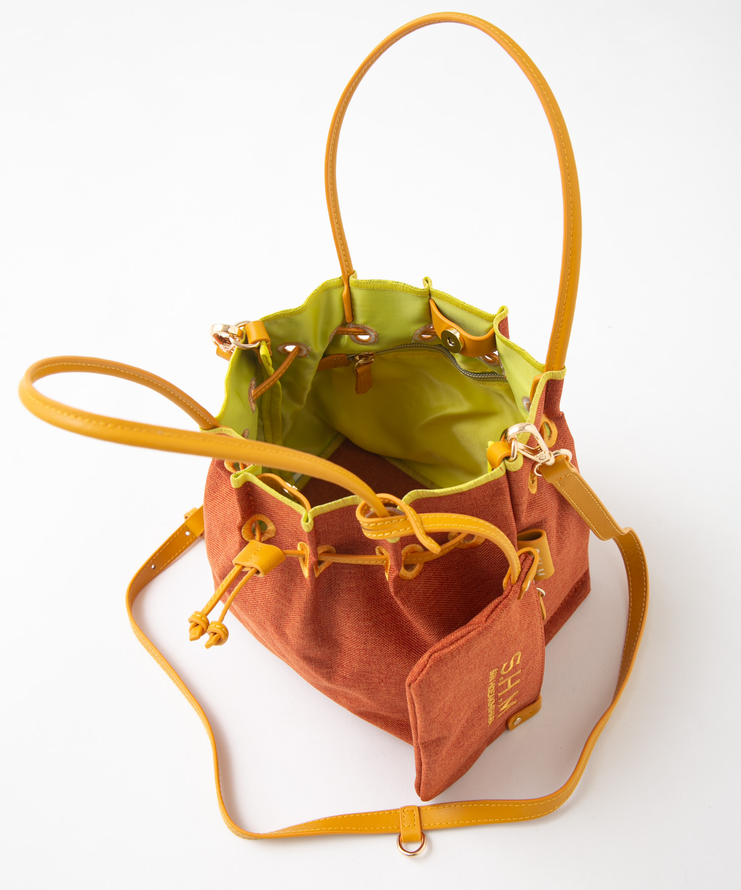 巾着トートバッグ