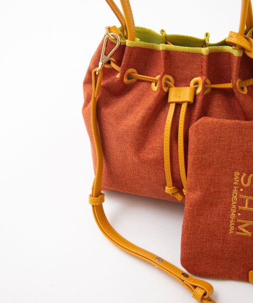 巾着トートバッグ