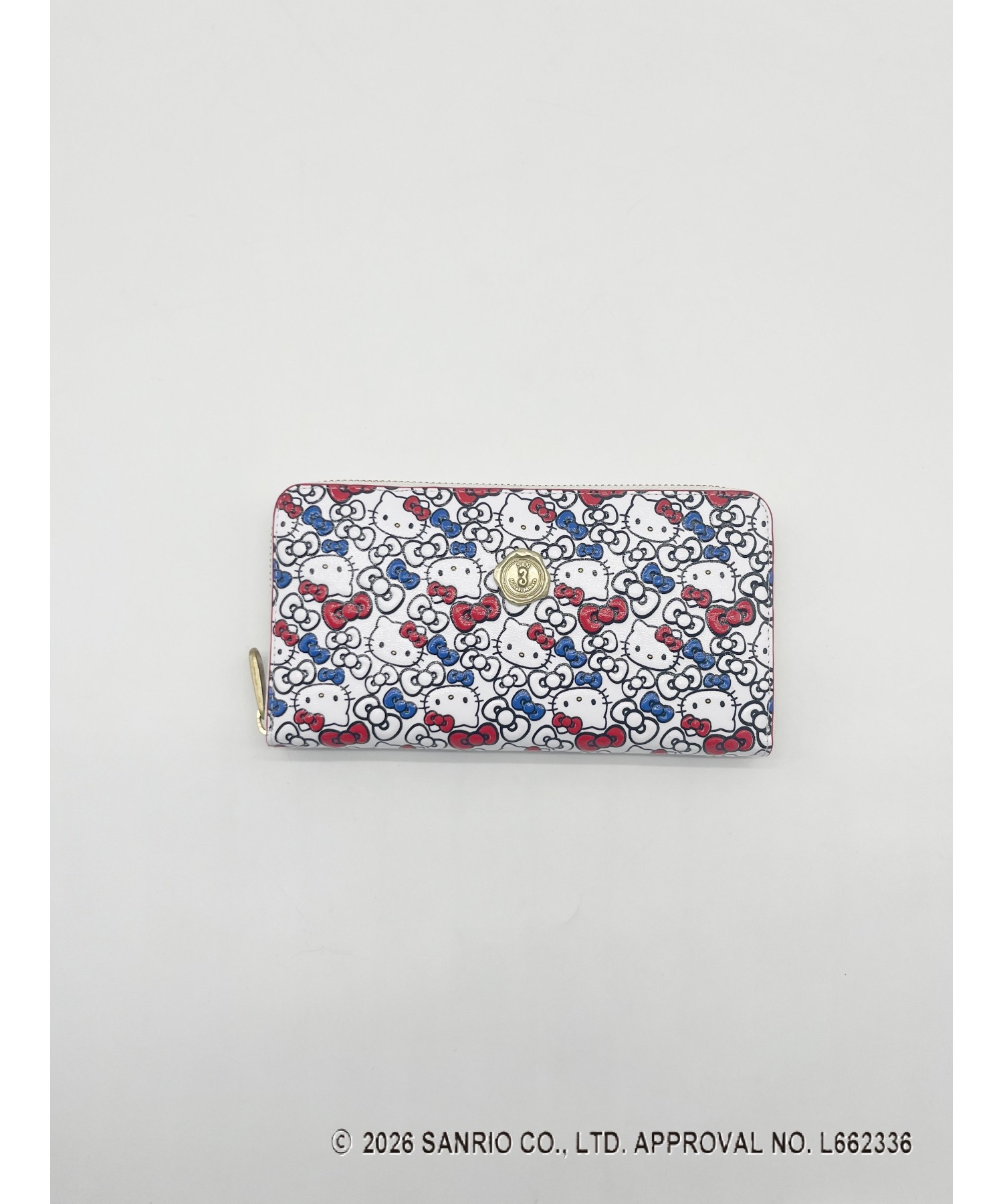 HELLO KITTY× ラウンド型長財布