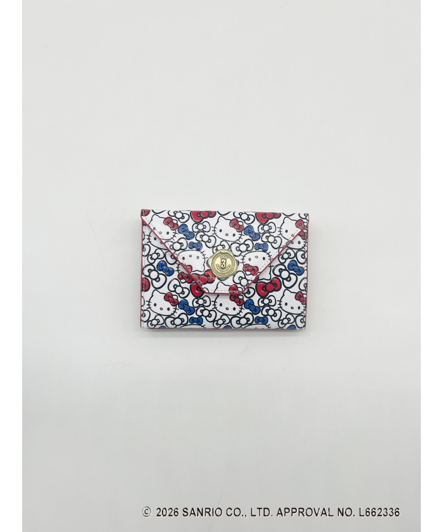 HELLO KITTY × メール型二つ折り財布