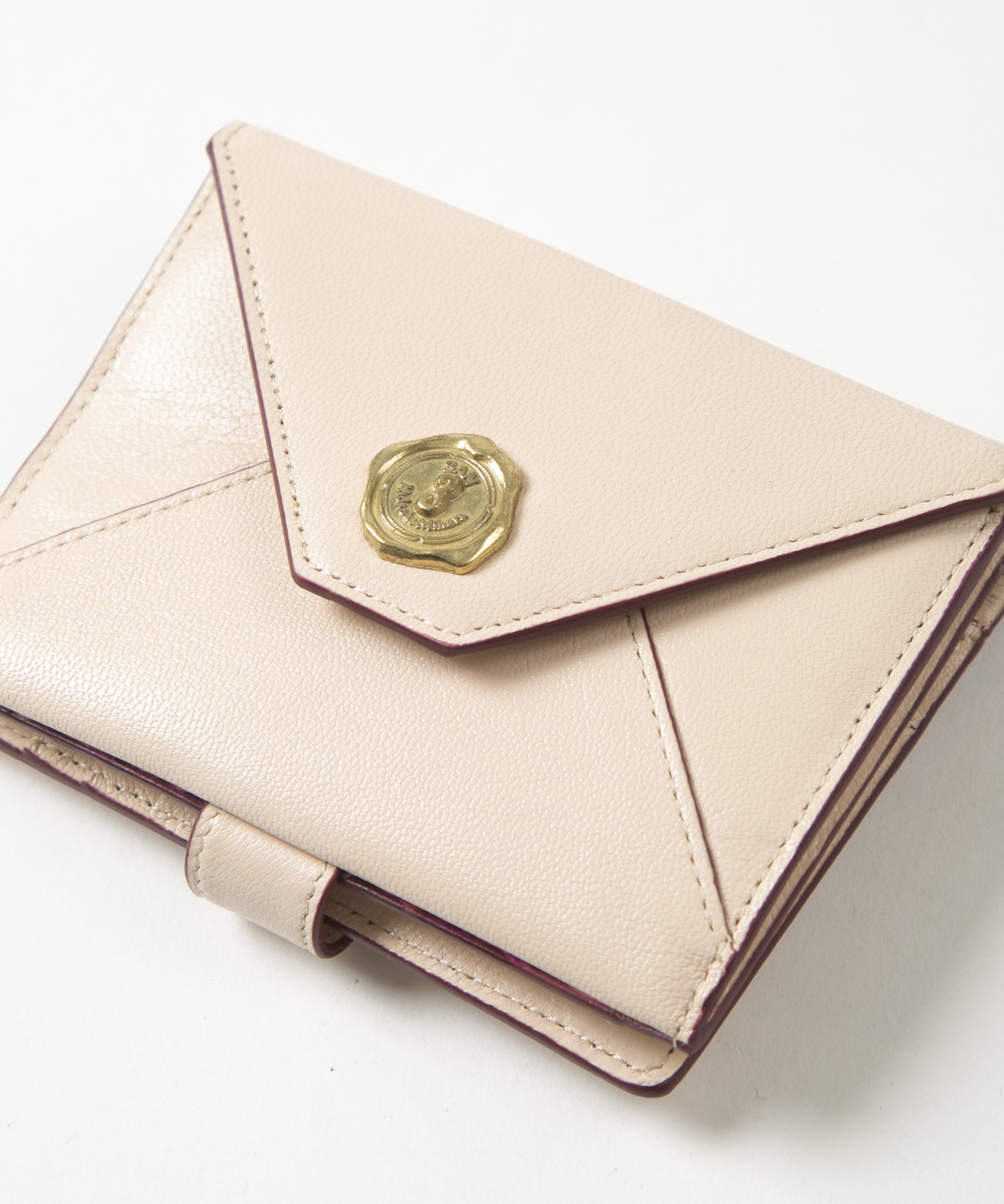 メール型二つ折り財布