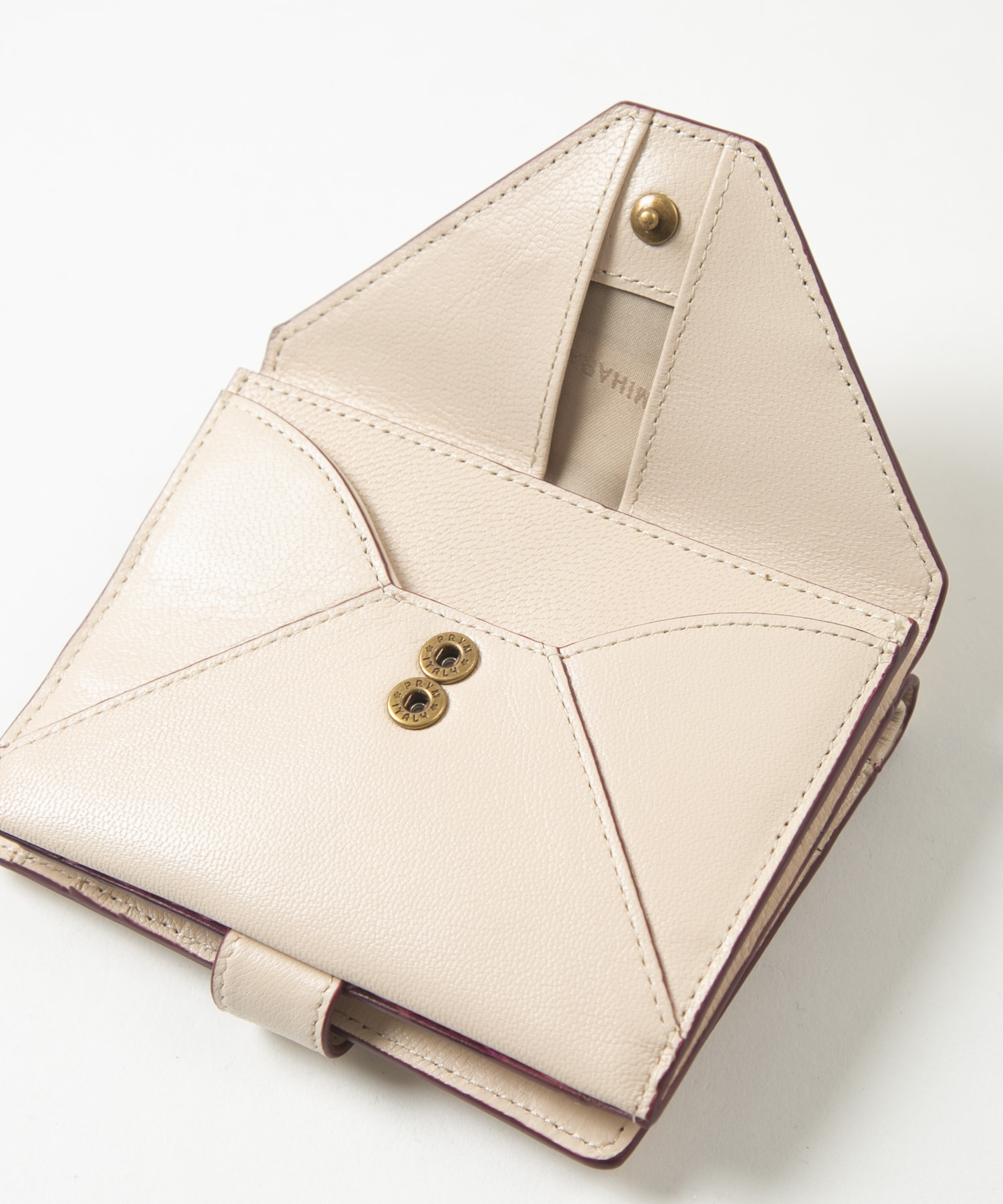 メール型二つ折り財布