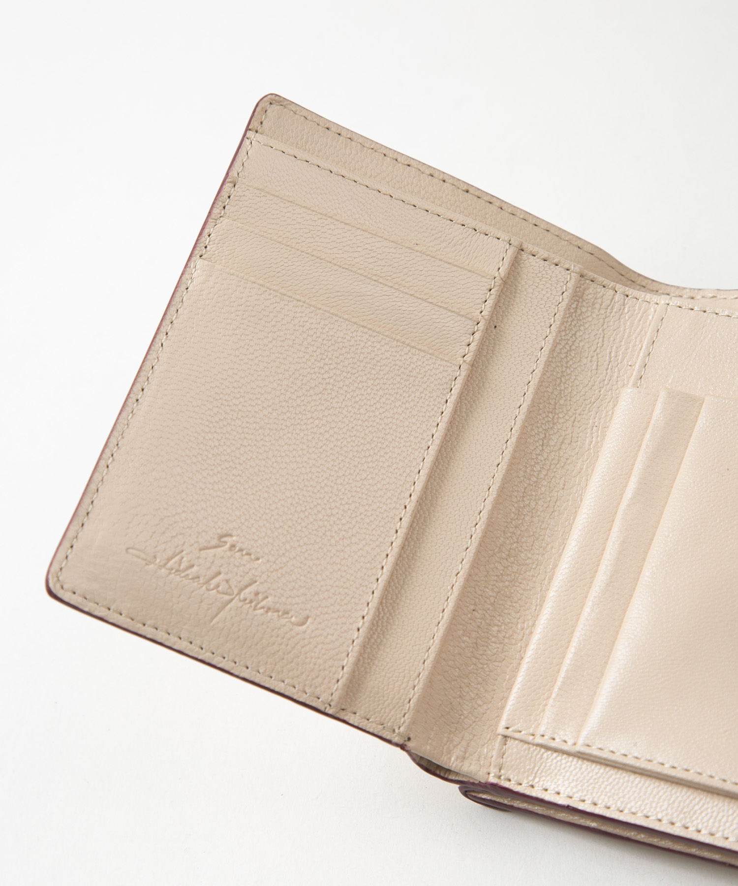 メール型二つ折り財布