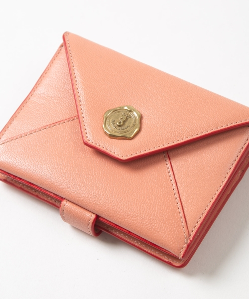 メール型二つ折り財布