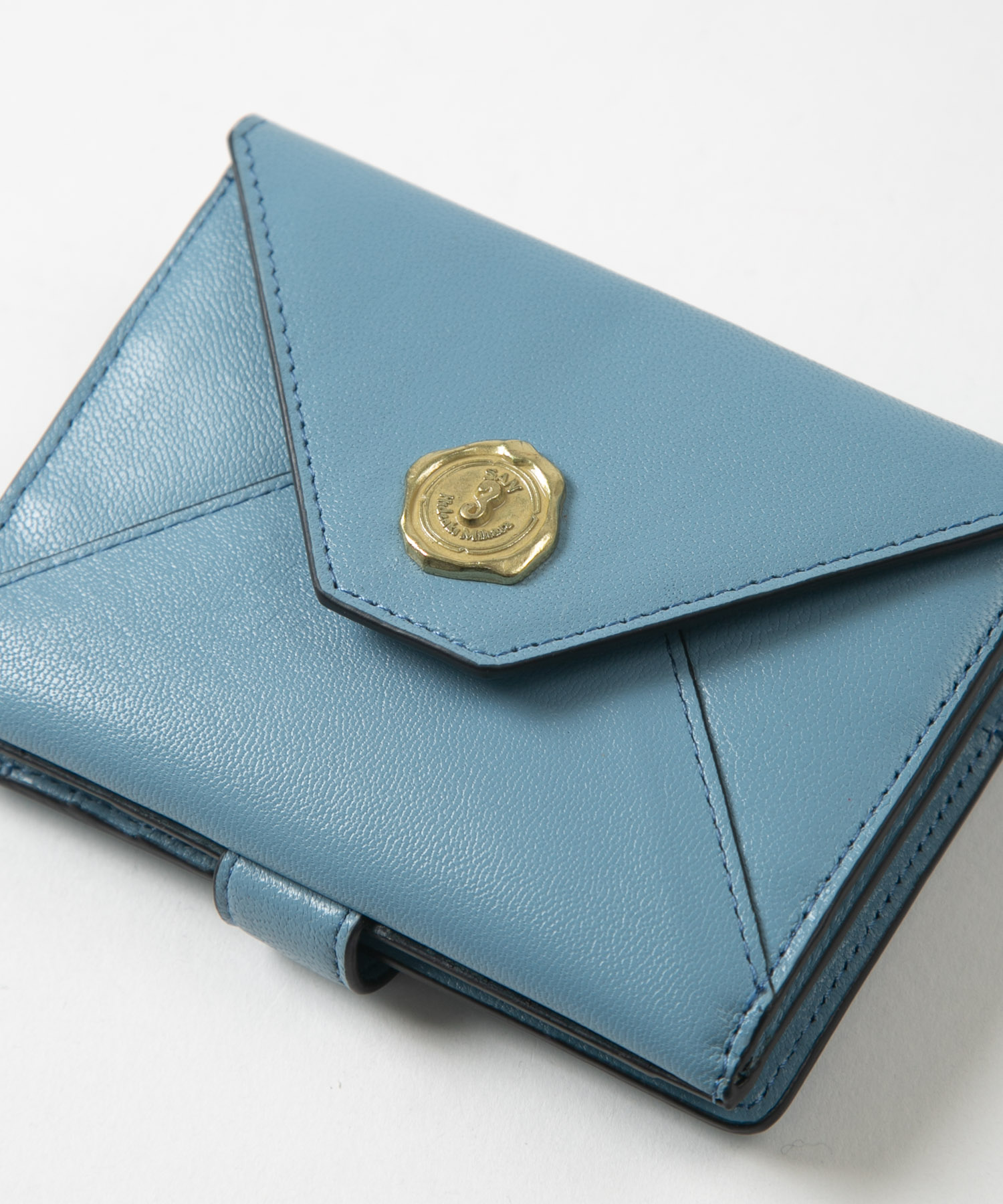 メール型二つ折り財布