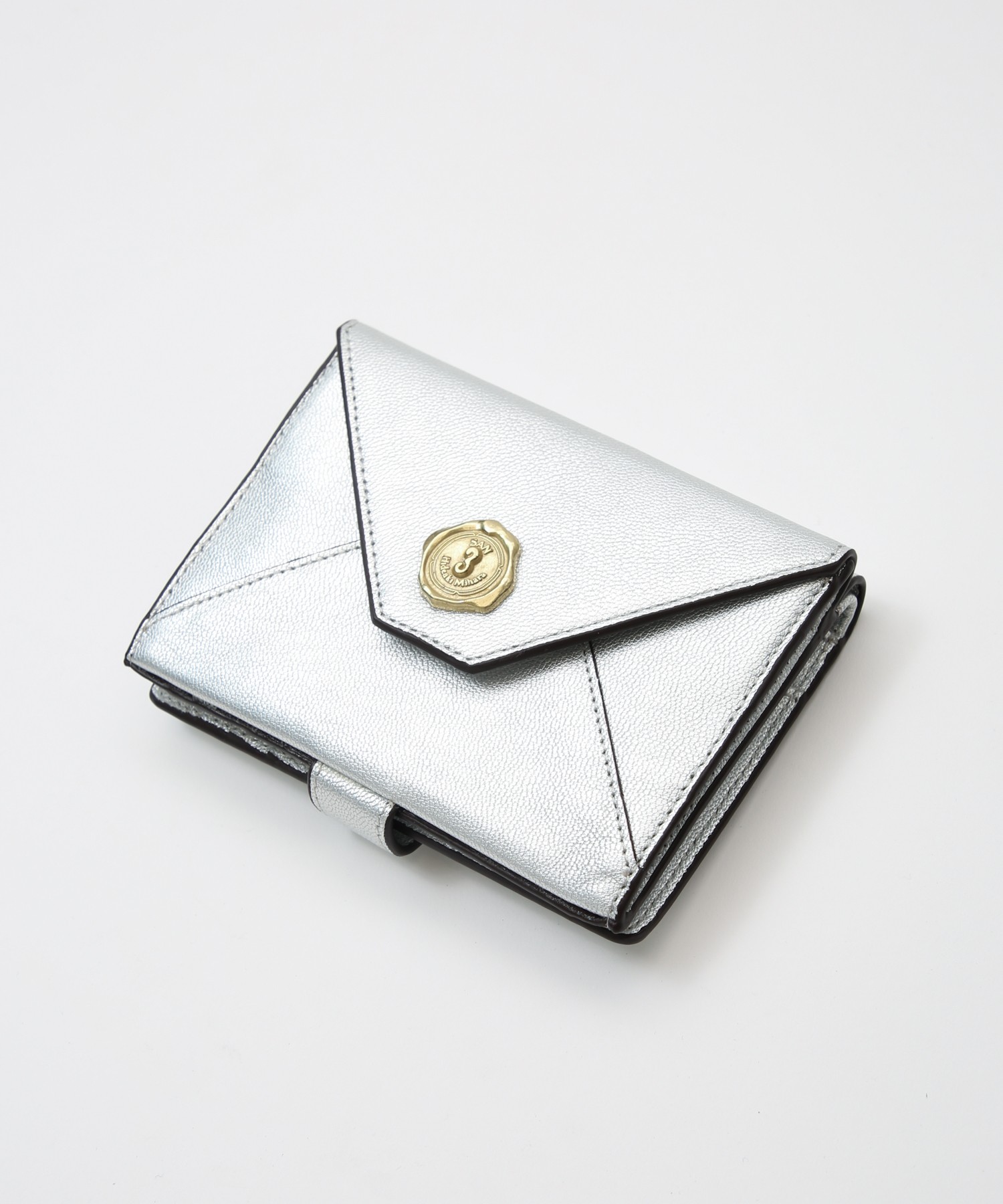 メール型二つ折り財布