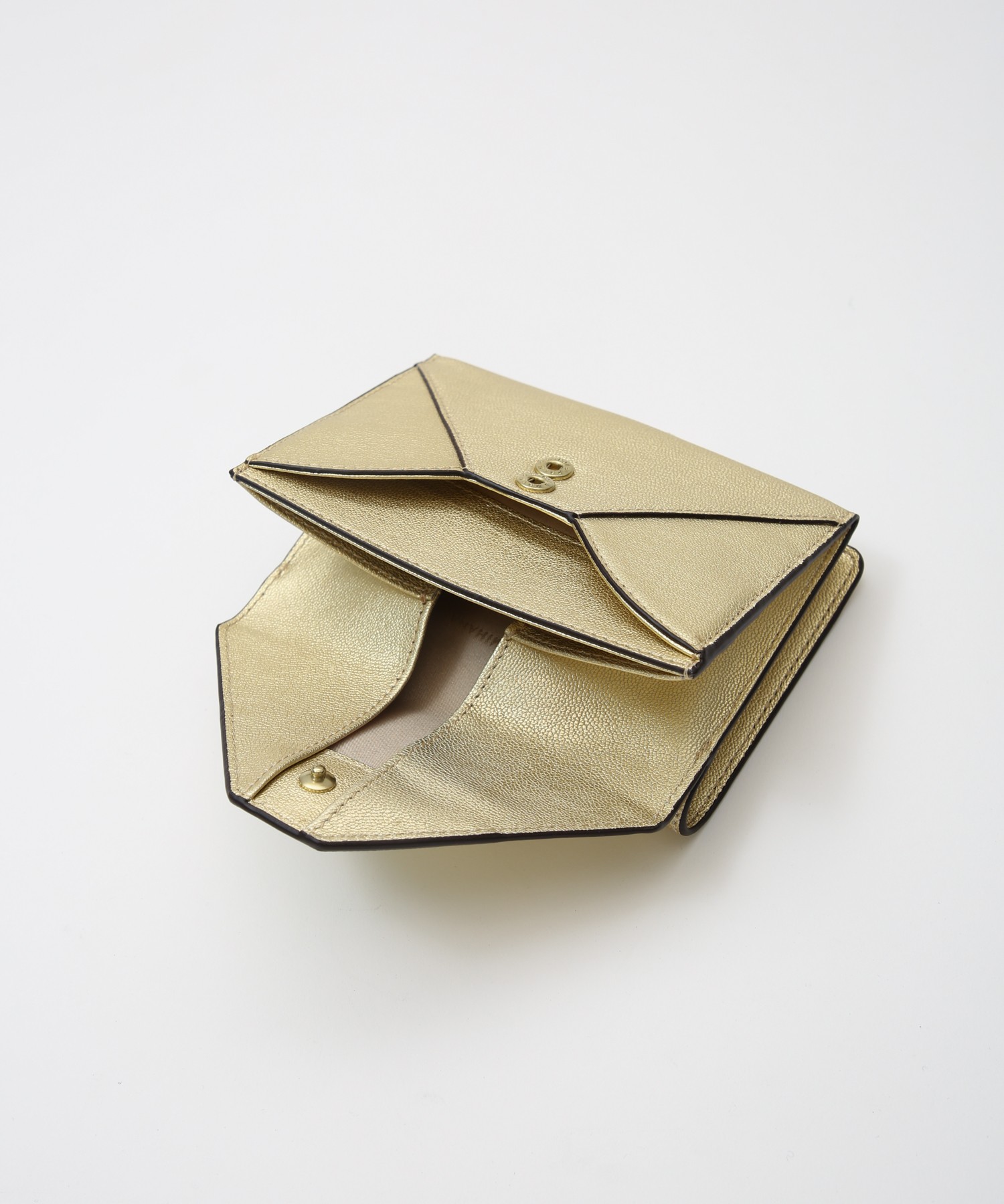 メール型二つ折り財布