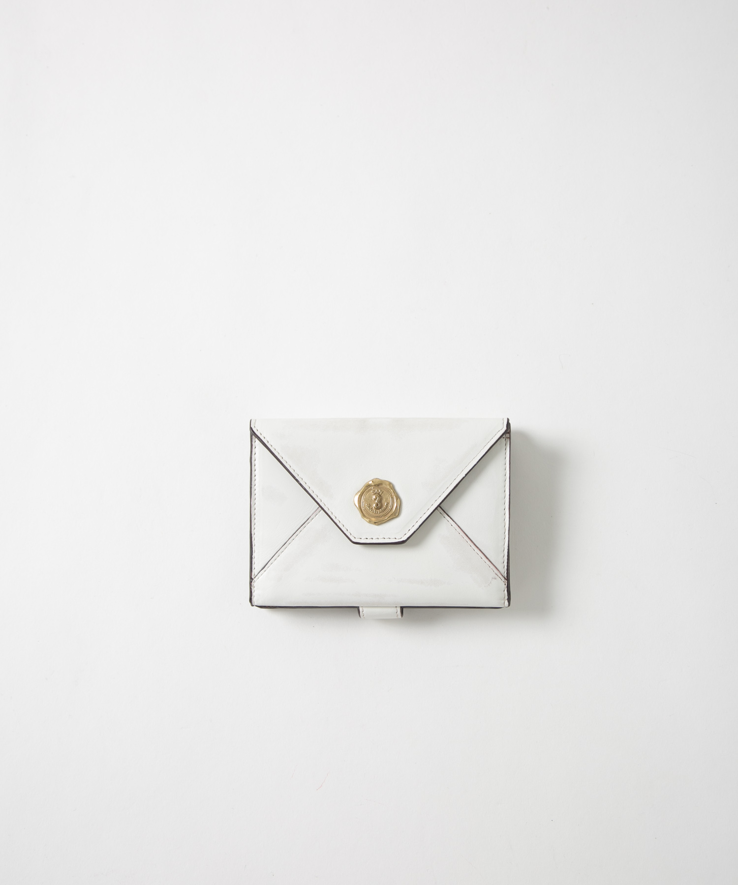 メール型二つ折り財布