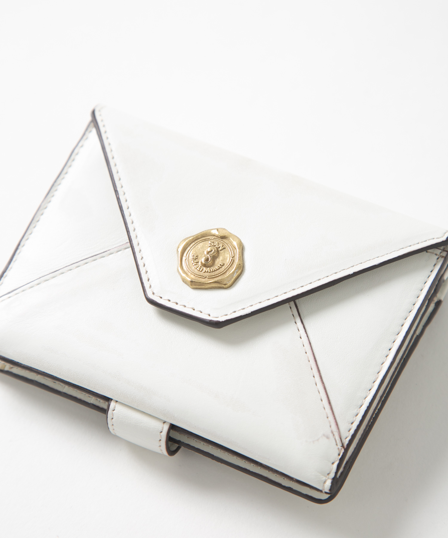 メール型二つ折り財布