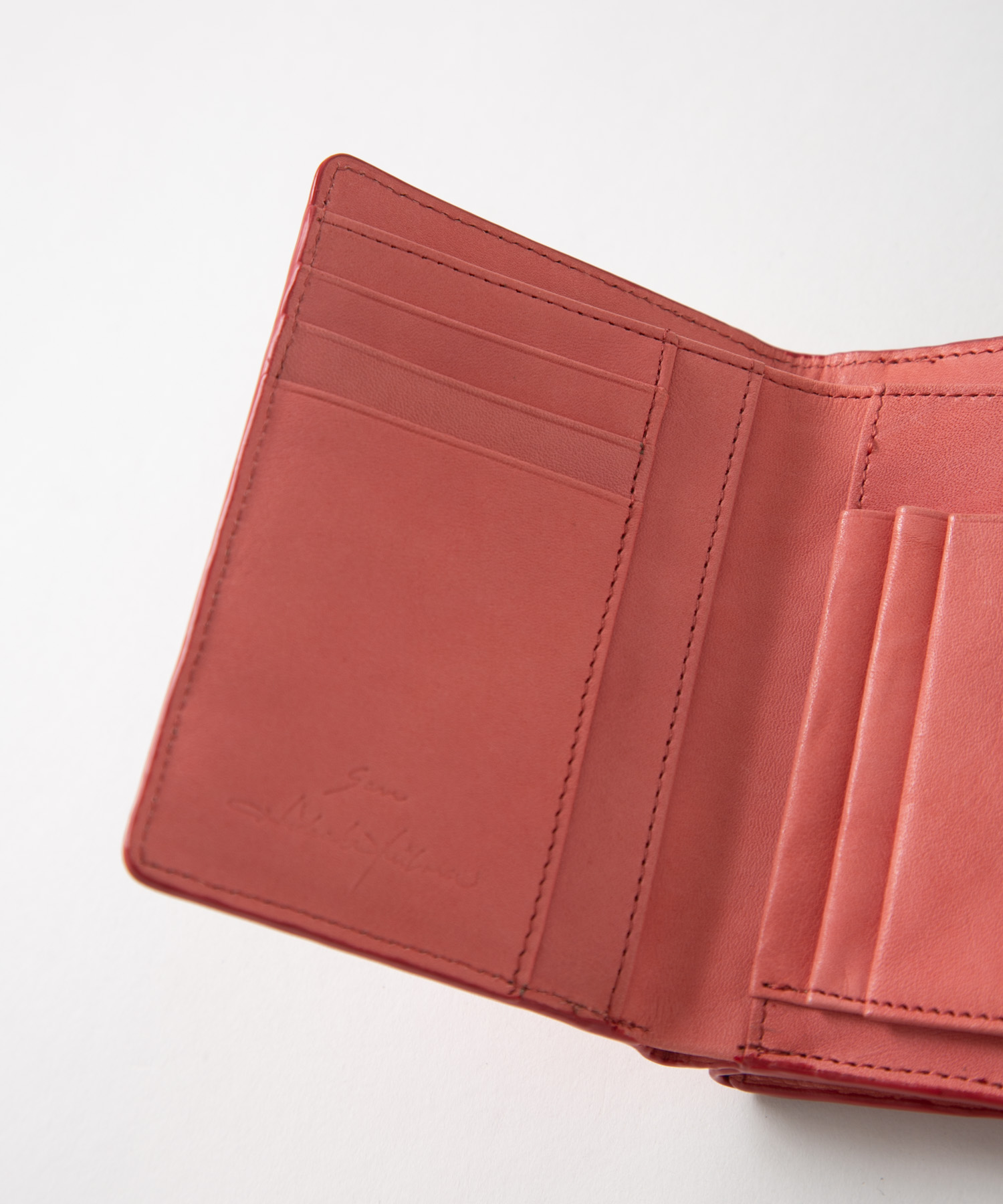 メール型二つ折り財布