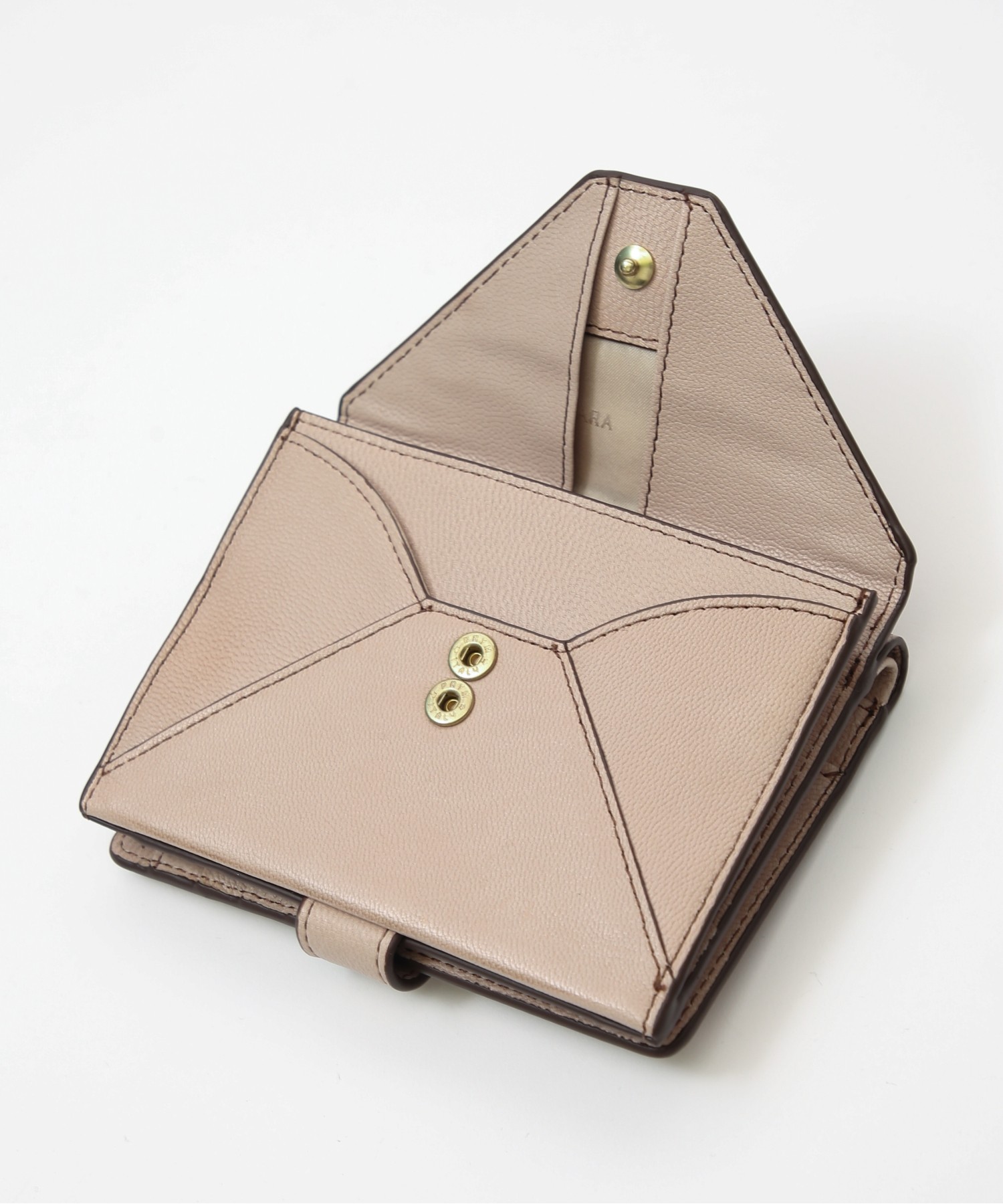 メール型二つ折り財布