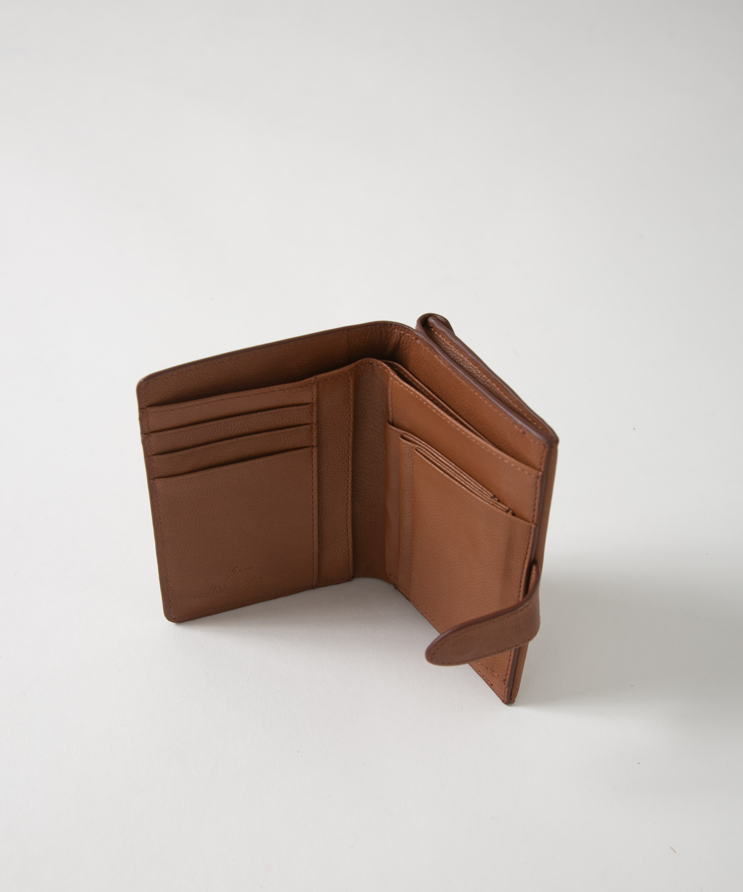 メール型二つ折り財布