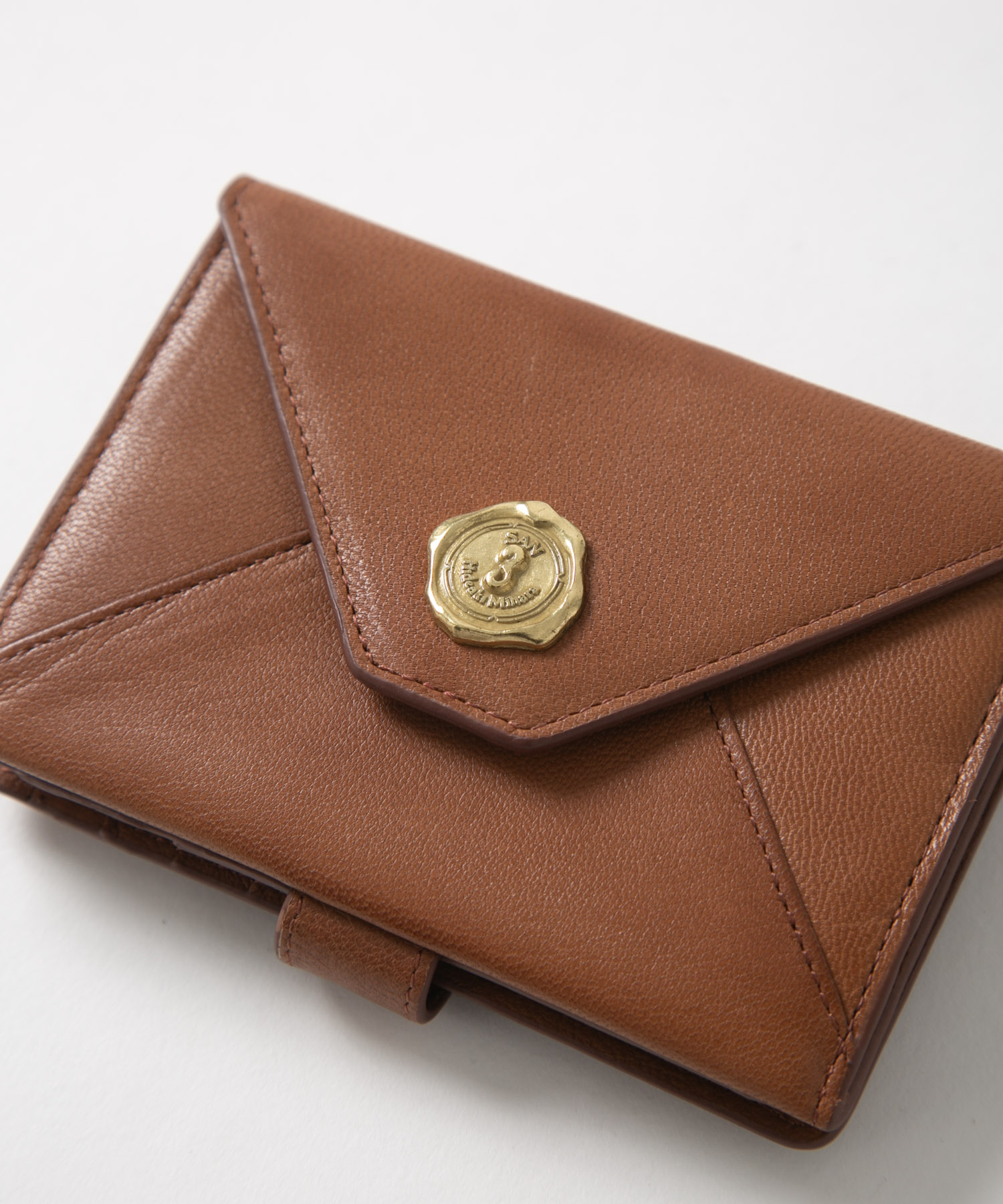 メール型二つ折り財布