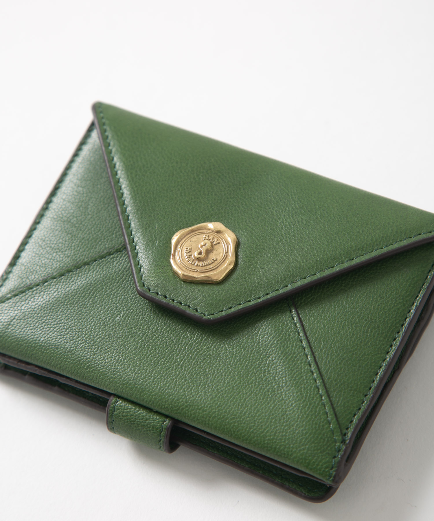 メール型二つ折り財布