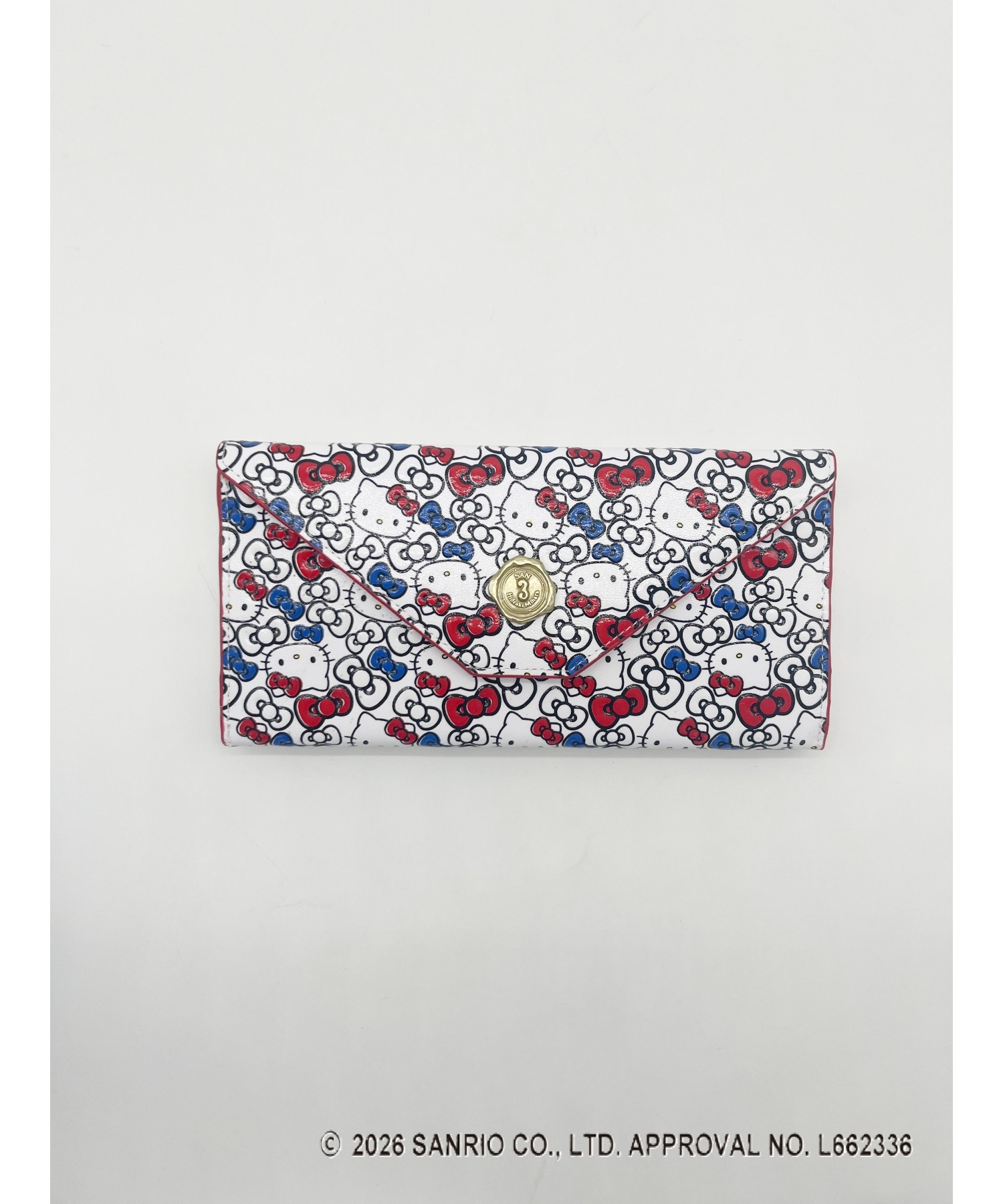 HELLO KITTY × メール型長財布