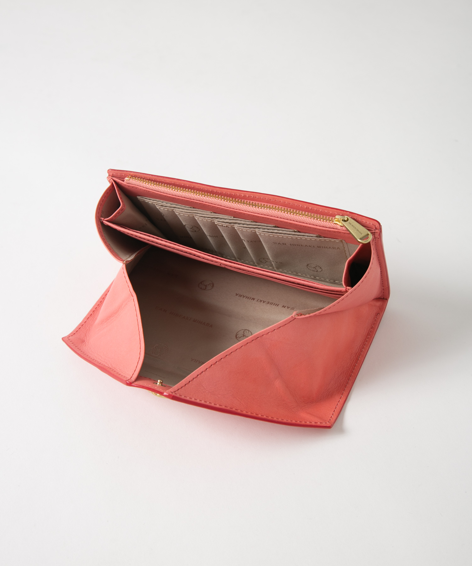 メール型長財布/牛革