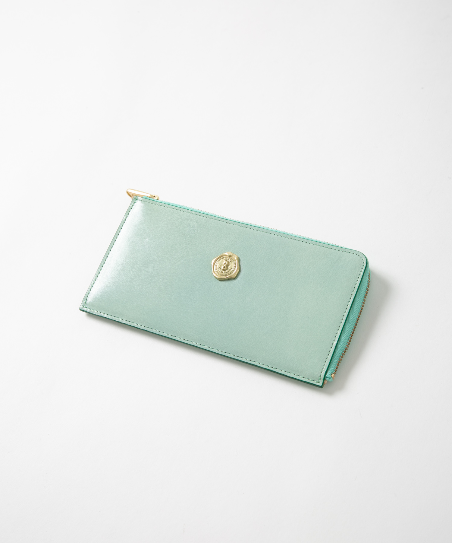 薄型L字長財布/バイカラー