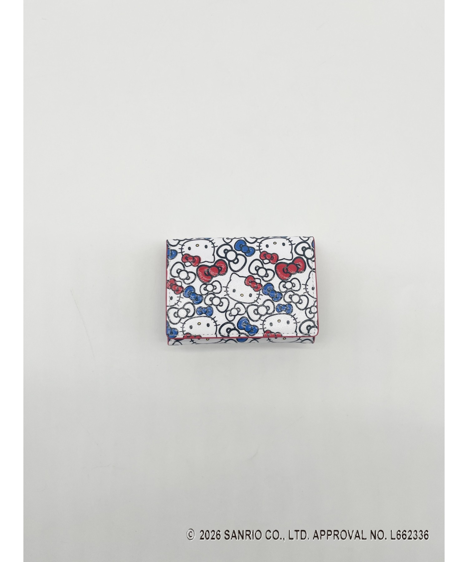 HELLO KITTY × メール型三つ折り財布