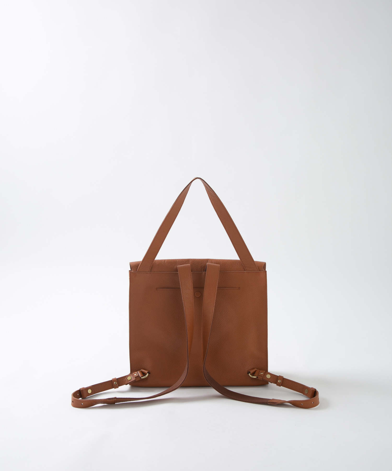 レザーリュックL