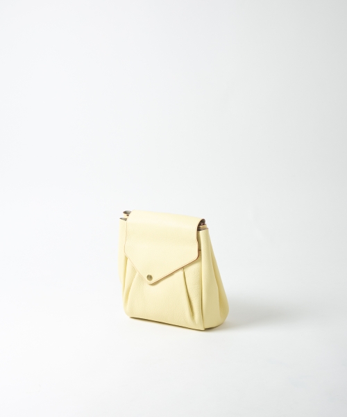 配色レザーリュック