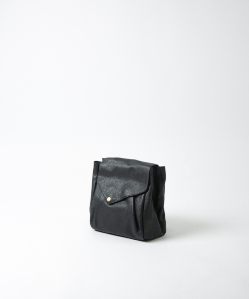 配色レザーリュック