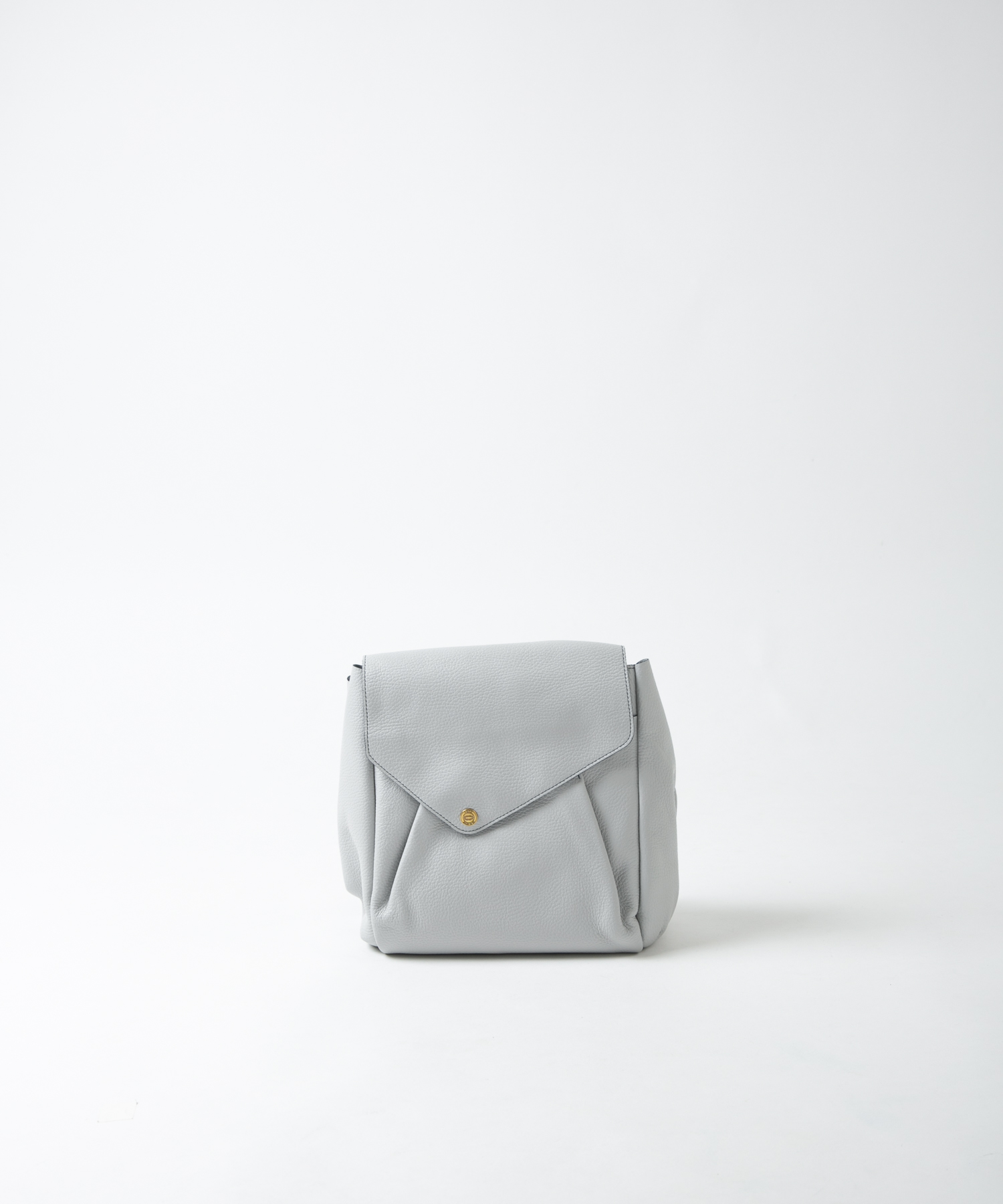 配色レザーリュック