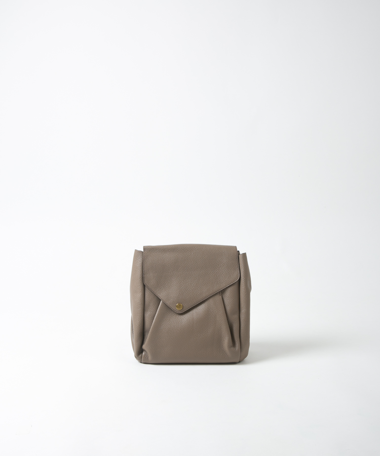 配色レザーリュック