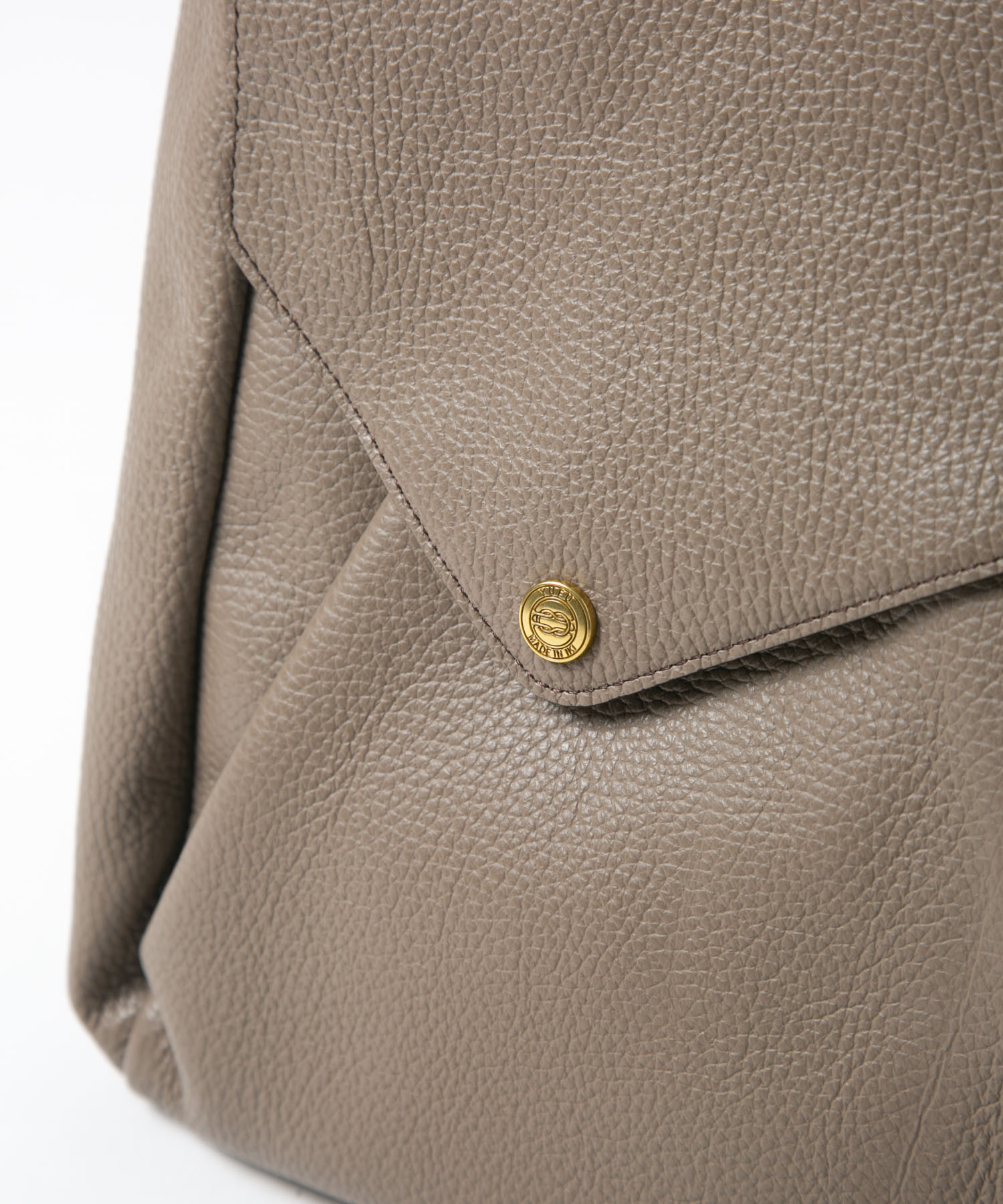 配色レザーリュック