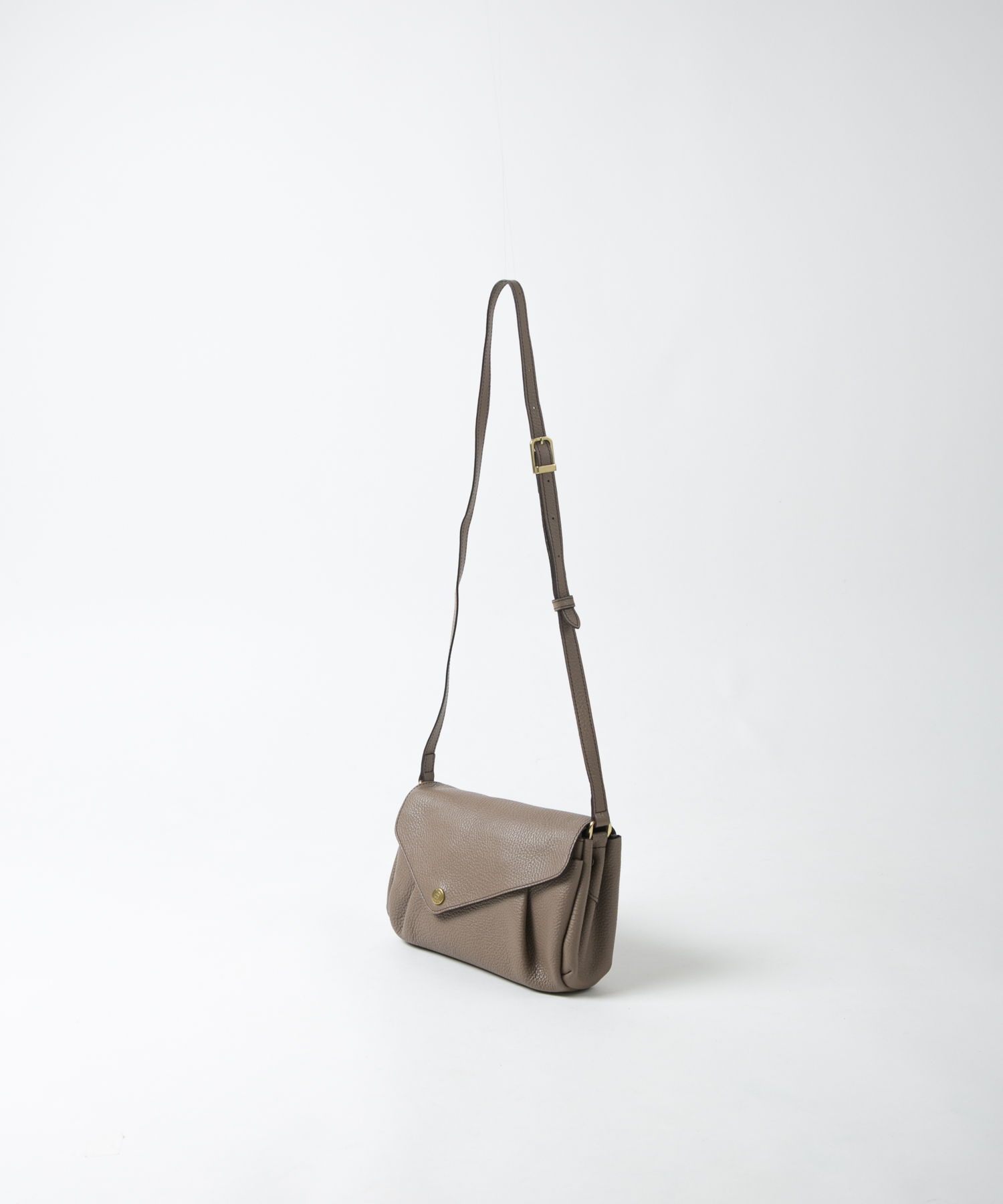 配色コンパクトショルダーバッグ