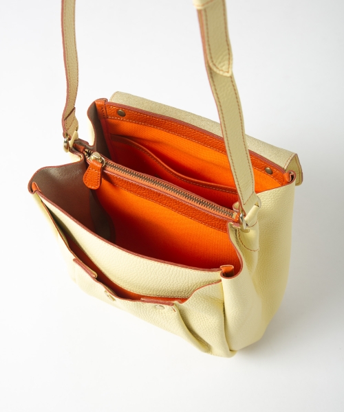配色ショルダーバッグ