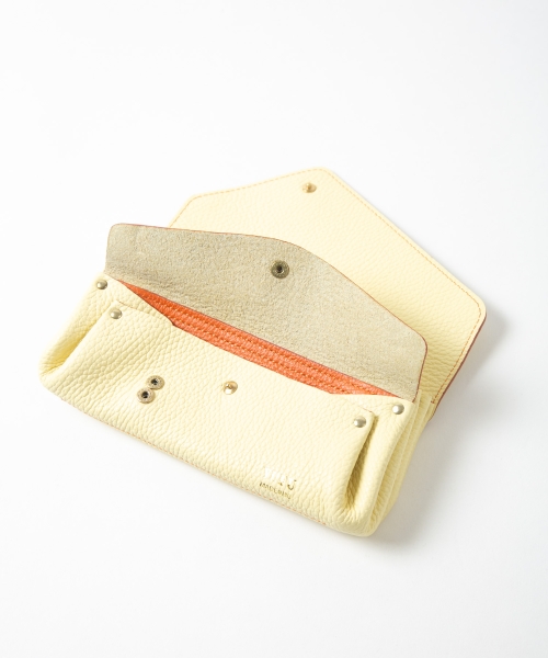 配色ロングウォレット