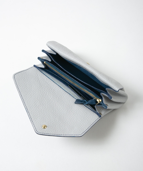 配色ロングウォレット