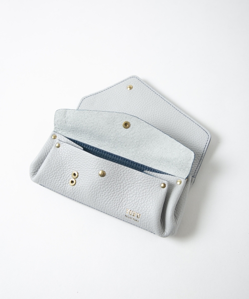 配色ロングウォレット