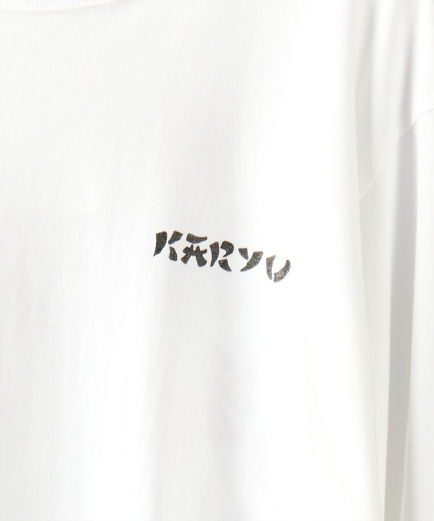 【 KARYU / 花柳 】IPA KARYU L/S Tee WHITE