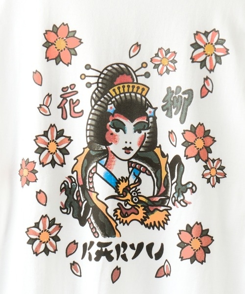 【 KARYU / 花柳 】IPA KARYU L/S Tee WHITE