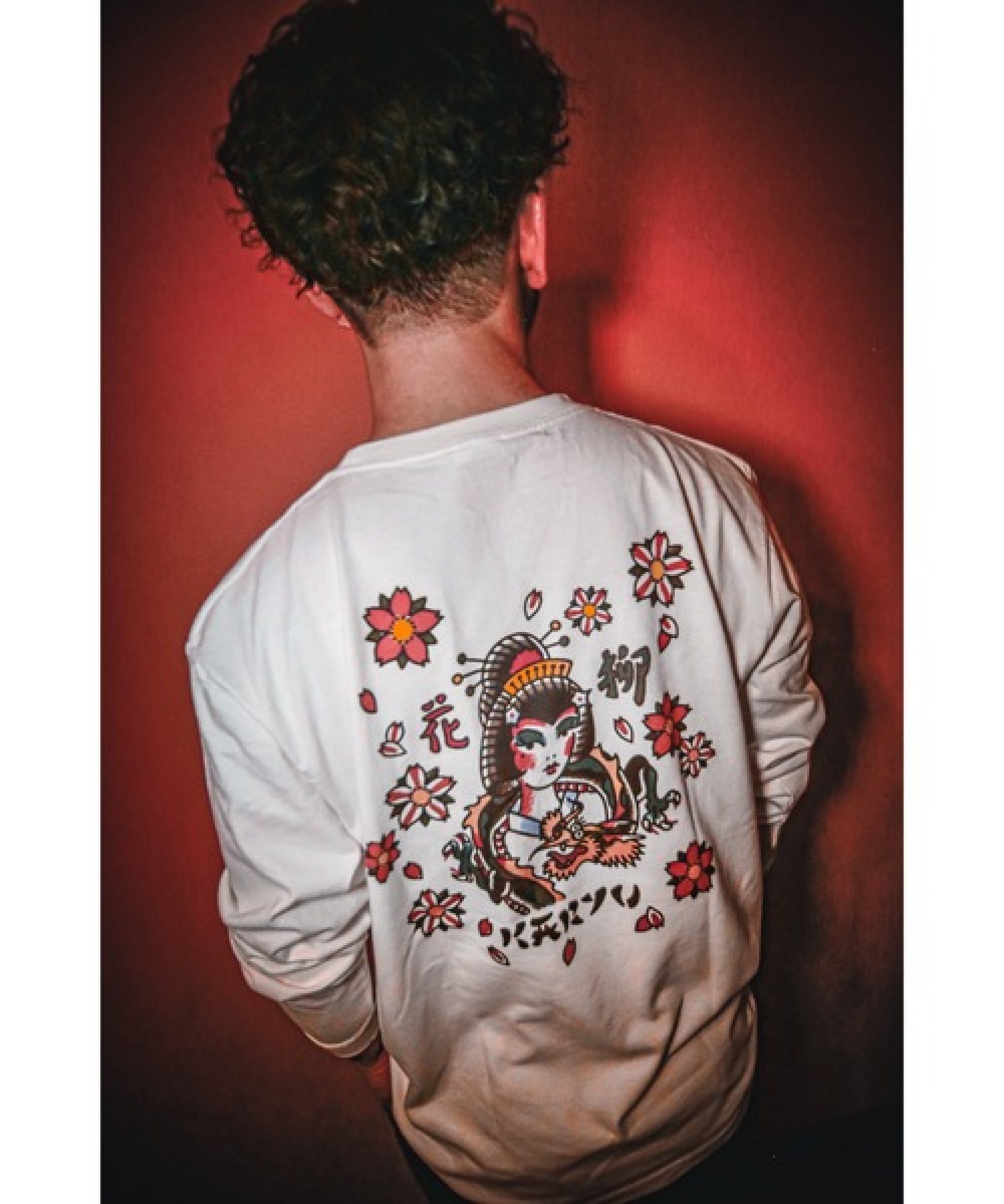 【 KARYU / 花柳 】IPA KARYU L/S Tee WHITE