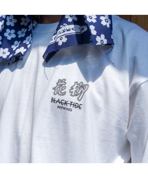 花柳 KARYU × BTB Collaboration S/S Tee White