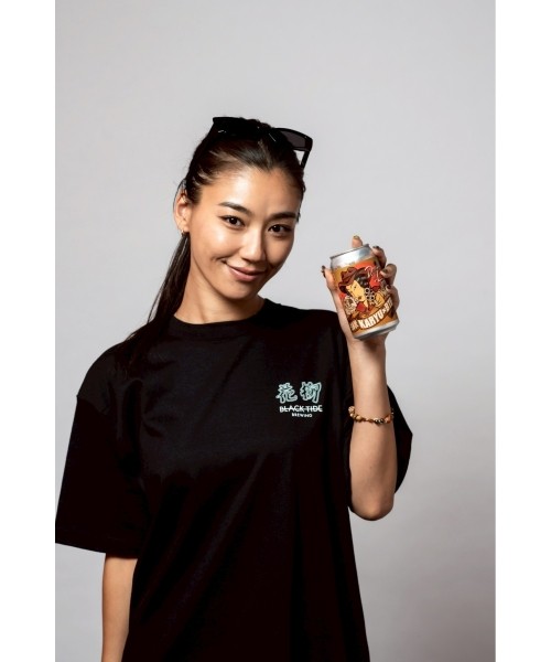 花柳 KARYU × BTB Collaboration S/S Tee Black